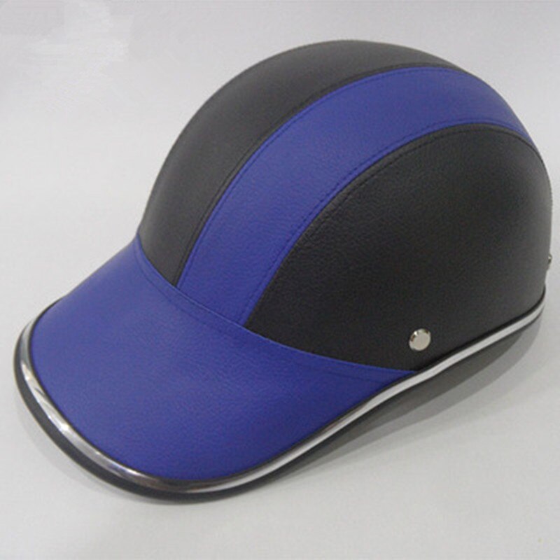 ESCAM Safety Helmet Motorcycle Helmet half helmet summer electric car men women personality baseball helmet protection