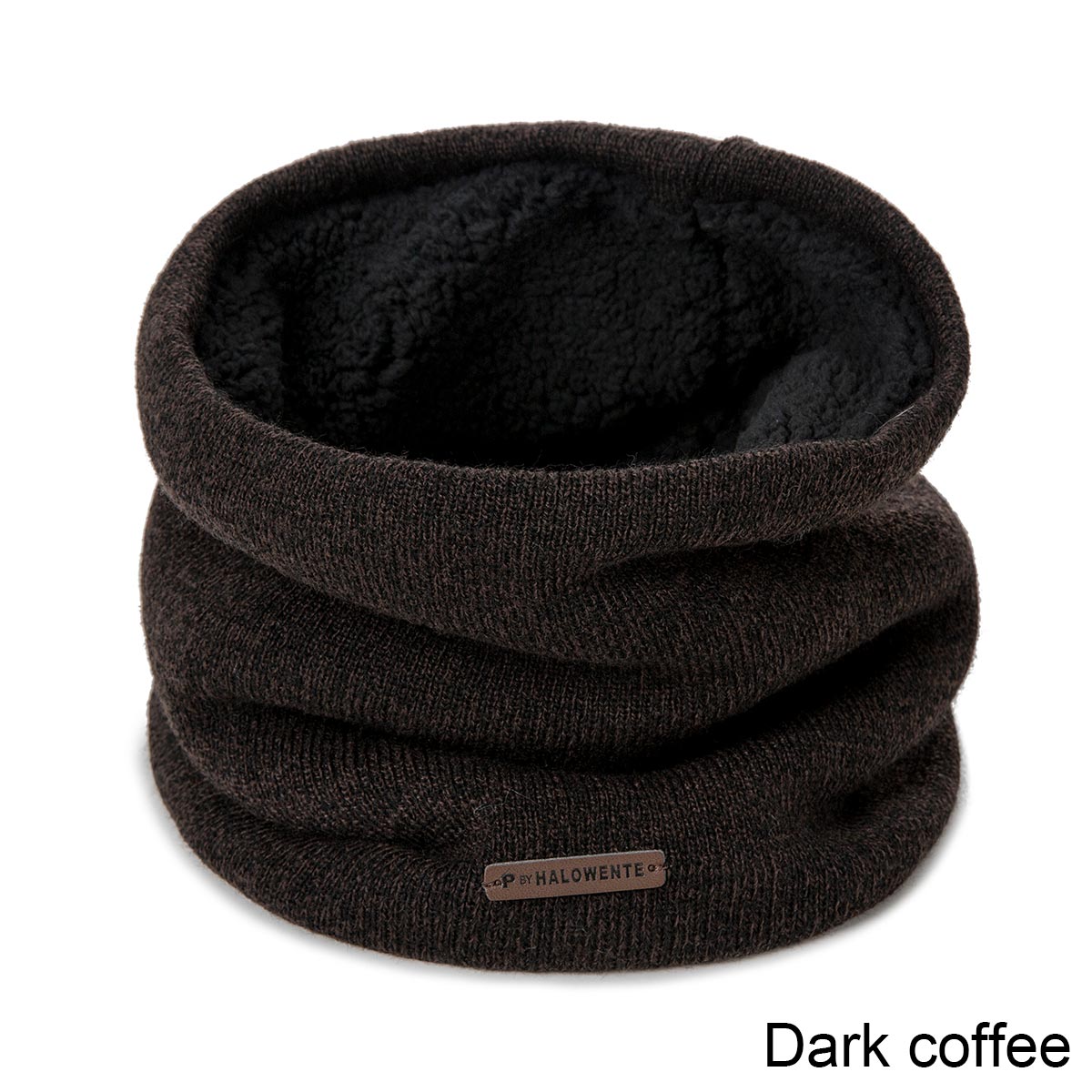 Children's Winter Scarf Baby Plus Velvet Scarf Boy Winter Warm Scarf Children's Scarf Suitable For Children 2-8 Years Old: dark coffee