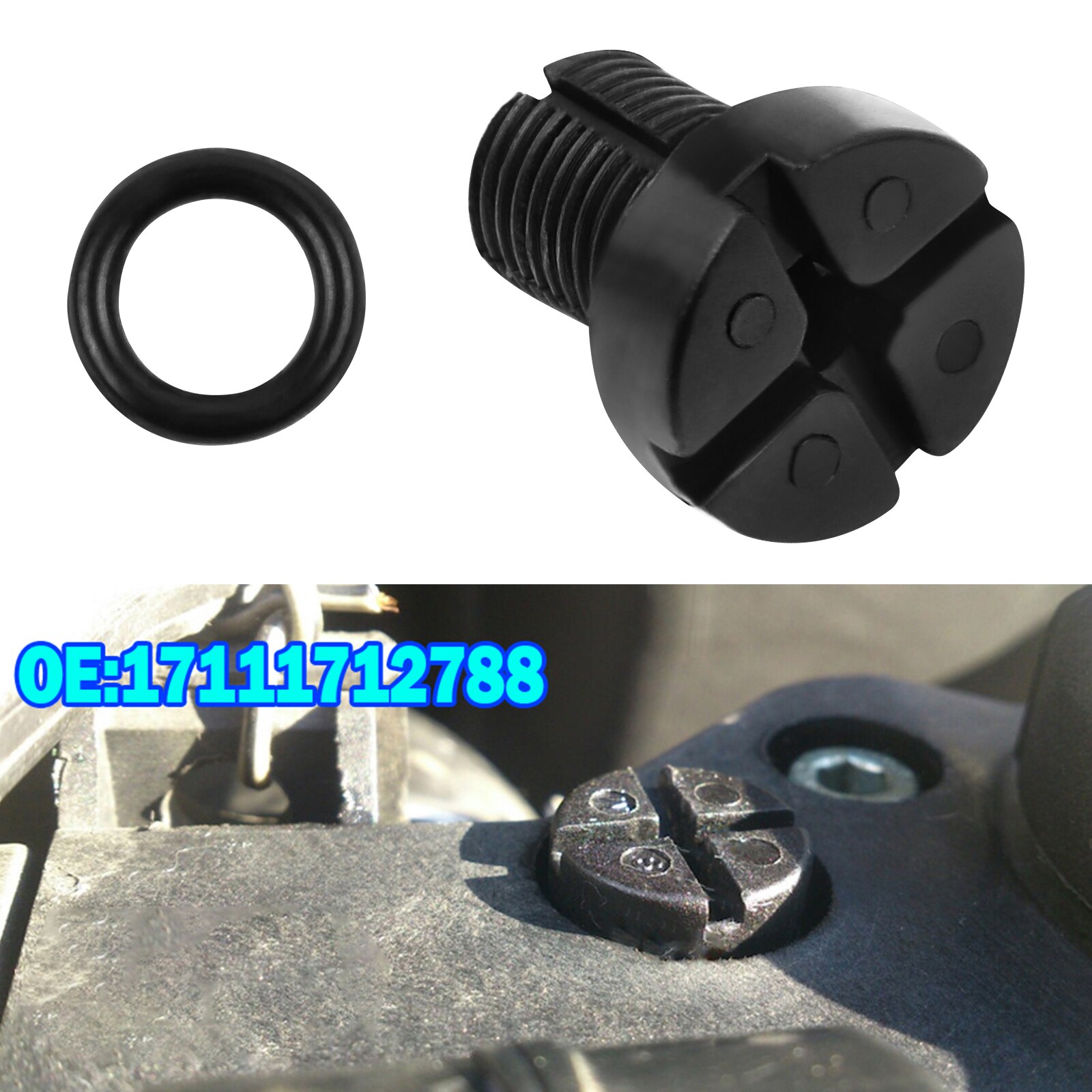 Coolant Expansion Tank Bleeder Screw 17111712788 For BMW E36 E39 E46 E38 E90 E92 E30 Mini Cooper Radiator Hose Bleed Vent Screw