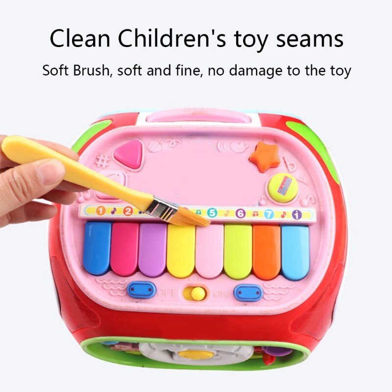 10Pieces Laptop Cleaning Brush Swipe Computer Brush for Laptops Keyboard Mobile Phones Cameras