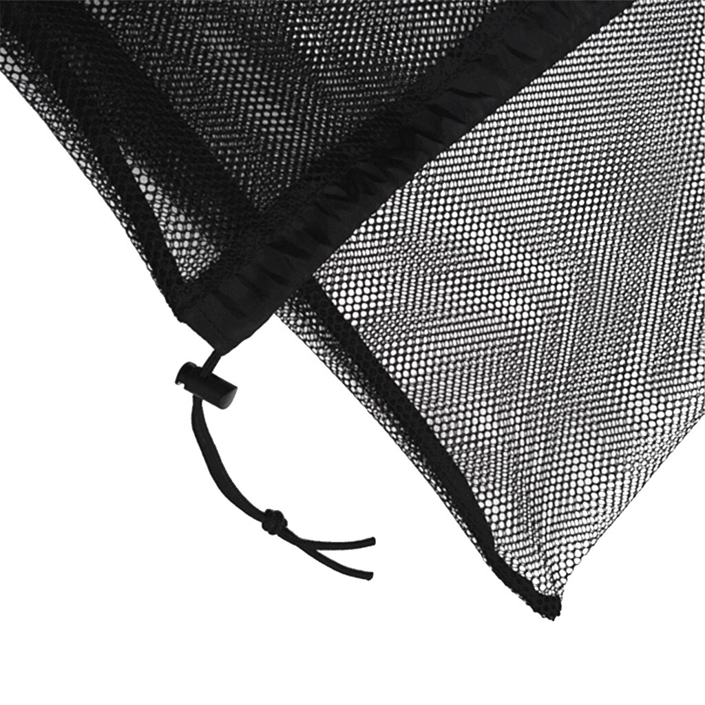 Multi Functional Scuba Diving Mesh Drawstring Bag for Swimming Water Sports Beach Diving Travel Gym Gear Black 64 x 46cm