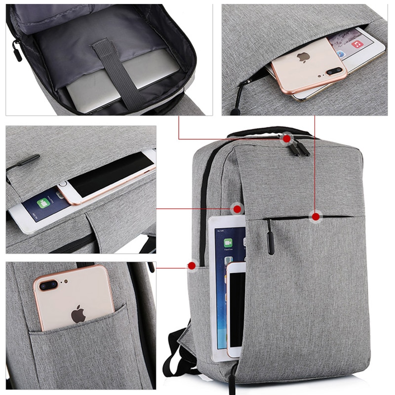 ¡Novedad de ! Mochila Usb para ordenador portátil, Mochila escolar, Mochila antirrobo para hombre, Mochila de viaje, Mochila de ocio para hombre, Mochila para mujer