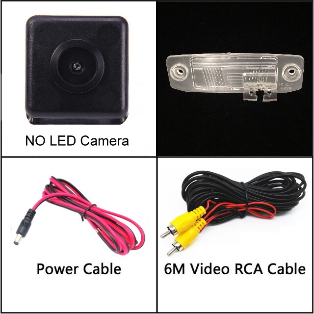 Para Lancia Thema para Chrysler Sebring 300C 2007 - copia inversa CCD HD retrovisor cámara de Vista trasera de estacionamiento la noche visión: NO LED