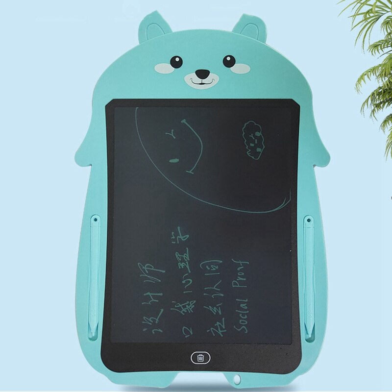 Cartoons LCD Writing Board 12 Inch Color Erasable Electronic Doodle Board for Kids 3 4 5 6 Years Old Girls Boys