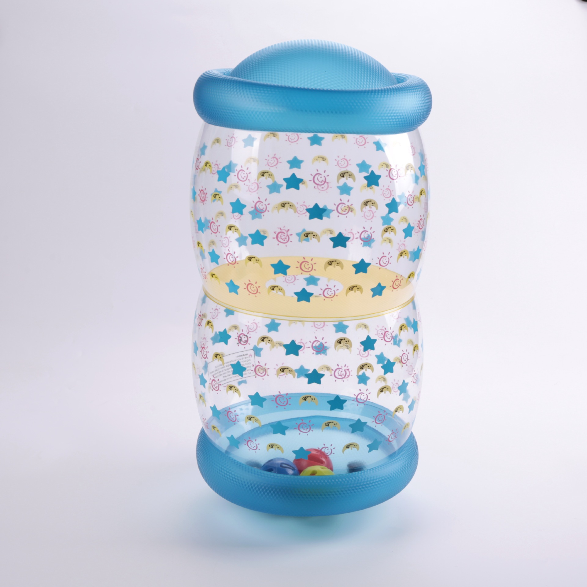 Baby Kruipen Roller Speelgoed Opblaasbare Peuter Bel Sassy Speelgoed Pvc Baby Kruipen Baby Speelgoed Leren Roller &amp; Bells Peuter Staande: ST427