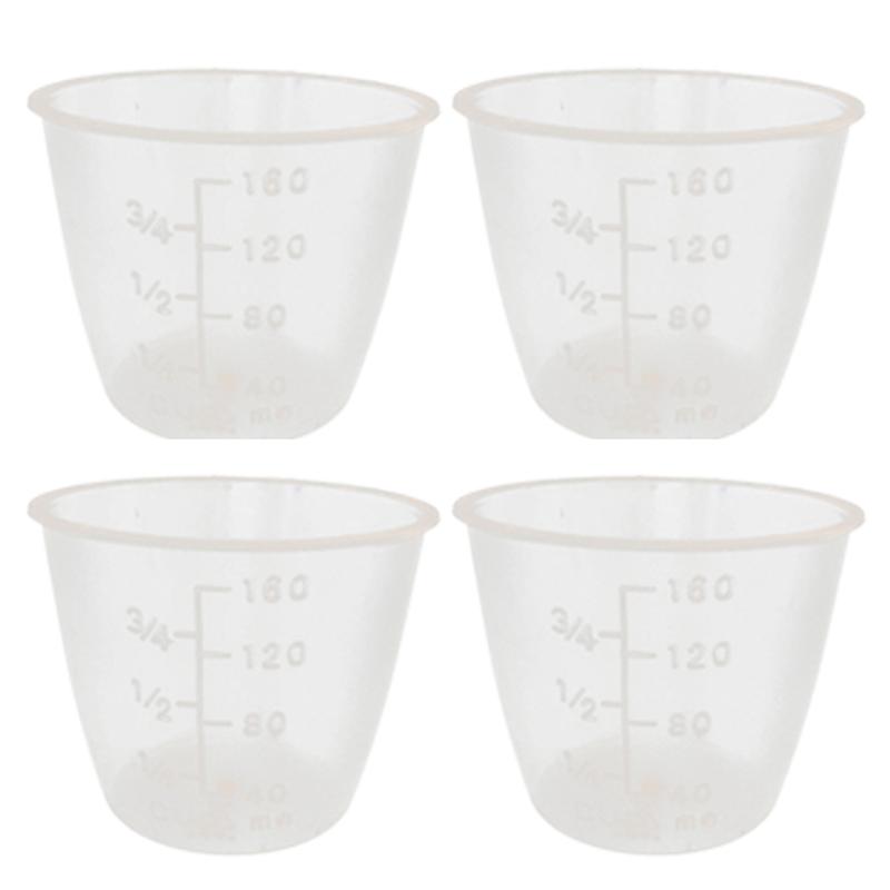 10Pcs 160Ml Food Grade Plastic Rijst Maatbeker Rijstkoker Meting Tools Voor Droog En Vloeibare Ingrediënten
