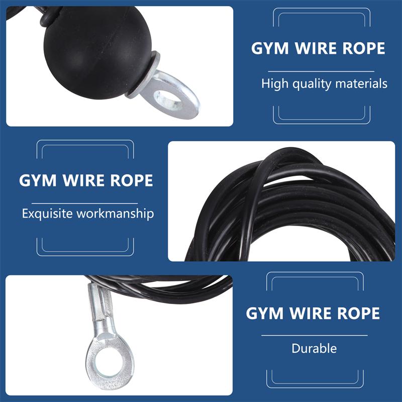 Exercising Wire Rope Steel Wire Heavy Duty Gym Cable Fitness Accessories
