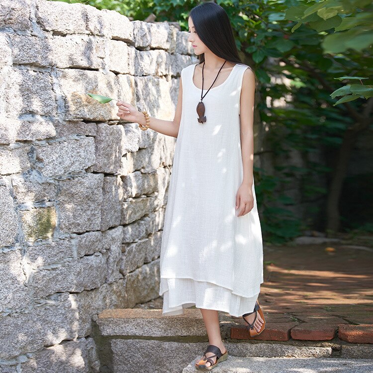 été style traditionnel chinois vêtements: WHITE / S