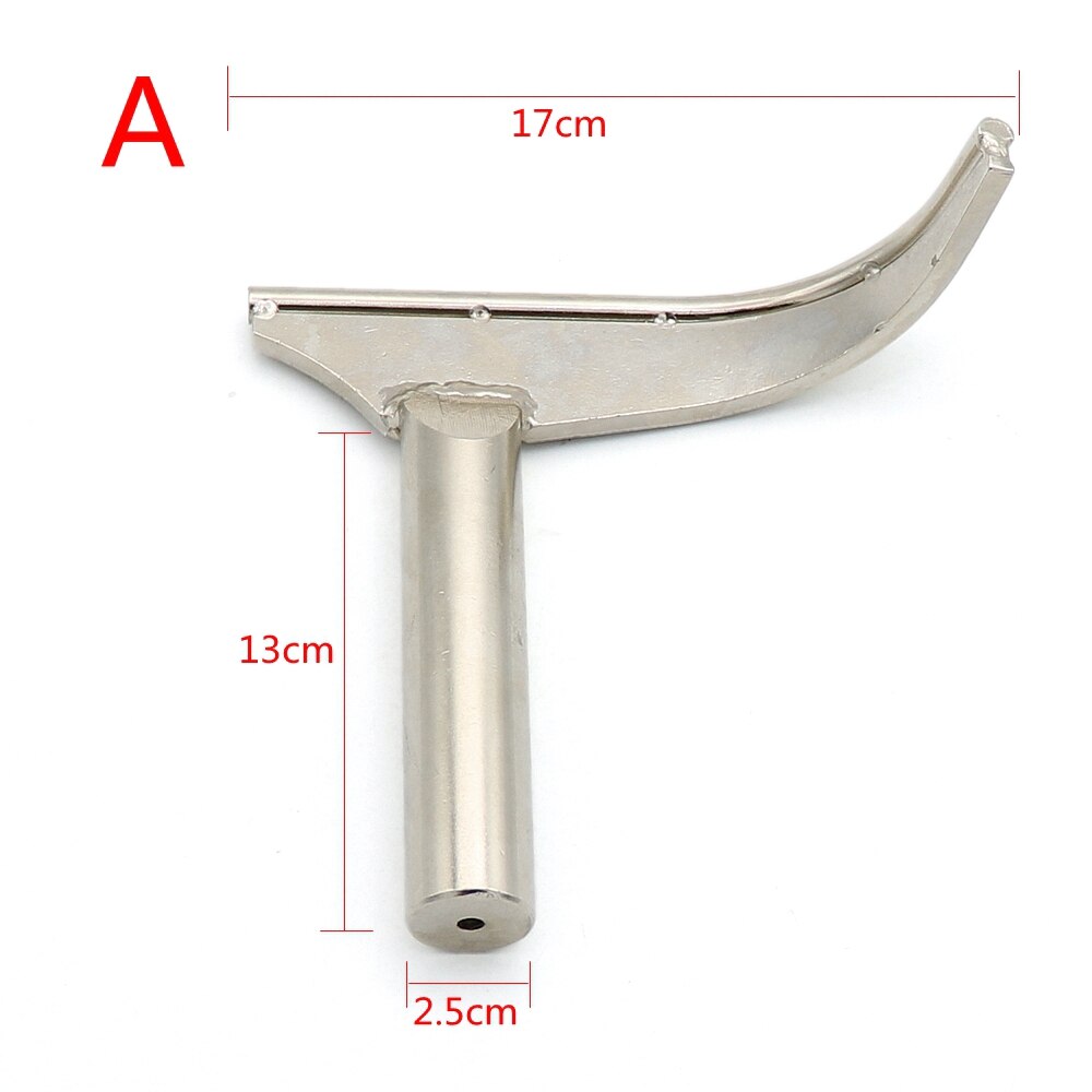 Soporte de herramientas para torno de madera, herramientas de torneado curvo, para carpintería, con forma especial: A