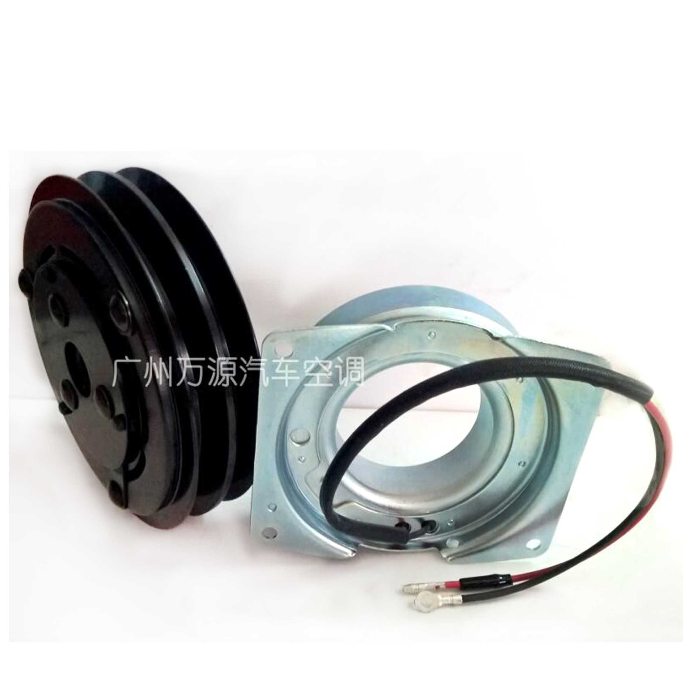 Automotive Air Conditioning Compressor Electromagnetic Clutch Pulley Coil Suction Cup for York CCI PV2 Bearing Size 30*55*23