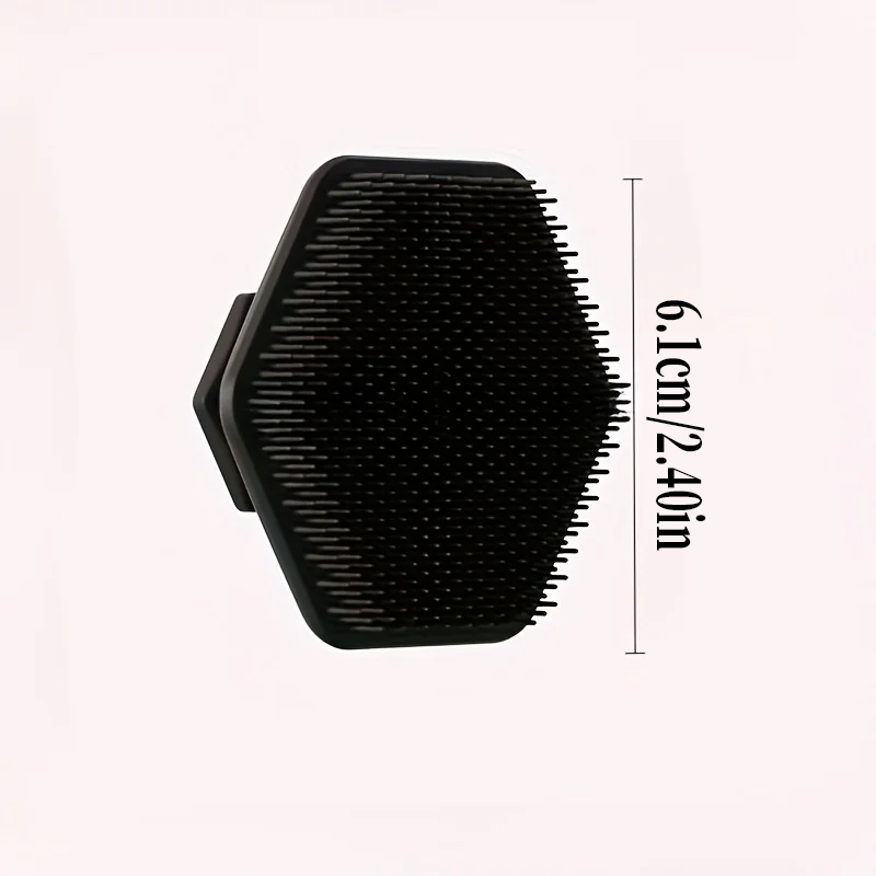 Escova de limpeza facial de silicone, purificador de rosto em miniatura para homens, limpeza profunda, massagem facial, limpador de rosto, silicone
