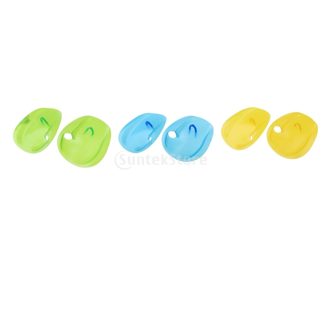 1 Pair Swimming Surfing Diving Training Hand Paddles Water Resistance Training Fins Flippers Webbed Hand Paddles