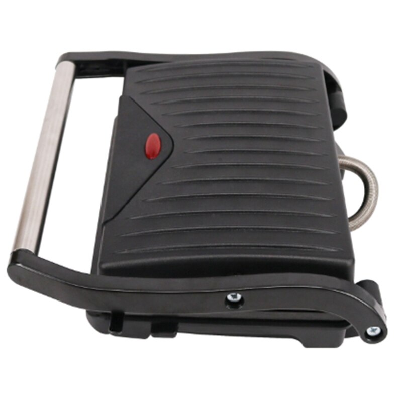 Elektrisk grill husholdningsgrillemaskin røykfritt grillet kjøtt sandwich maker frokost hamburger maskin til toast brød biff