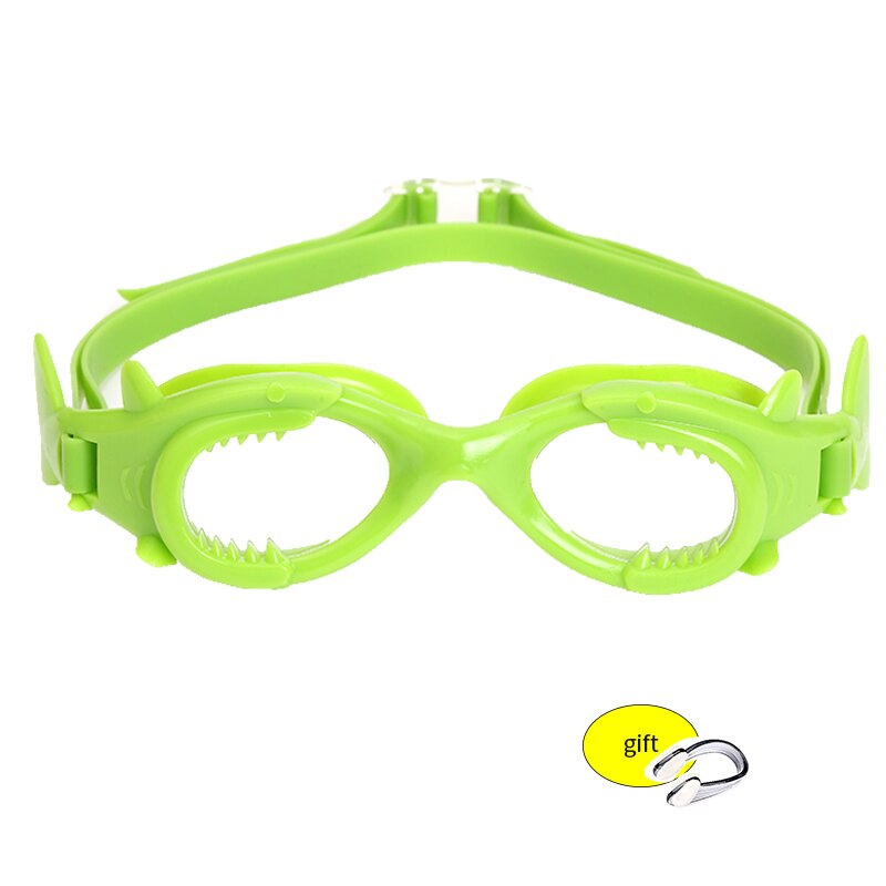 Kinderen Zwembril Anti Fog Waterdicht Kids Clear Zwembril Arena Natacion Swim Eyewear Jongen Meisje Professionele Zwembril: Licht Groen