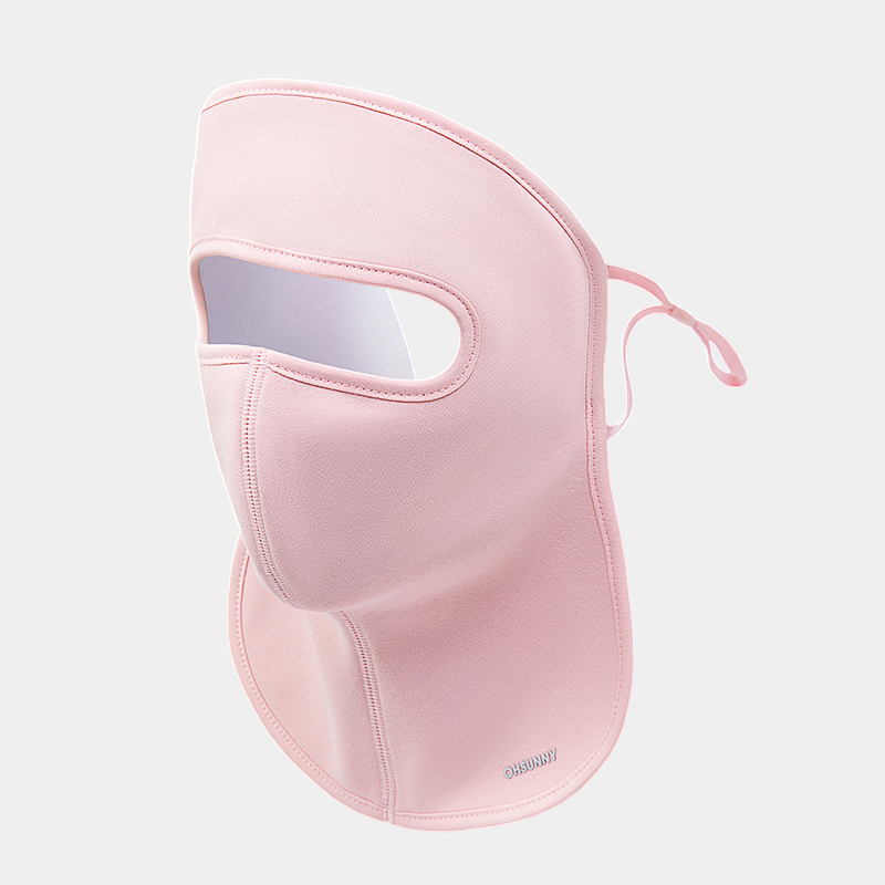 Ohsunny Winter Windproof Full Face Mask With Neck Protection Solid Color Tenel Soft Keep Warm Sunscreen Facemask For Cycling