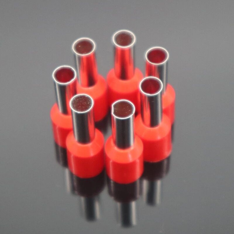Insulated terminal wire pin E6010 E0506 E7508 E10-12 E2510 E4009 E1008 E1512Bootlace Ferrule Kit Hand Crimper Crimping Tool.