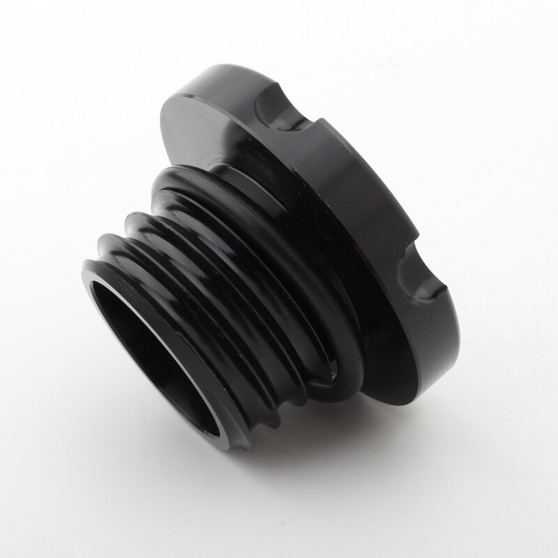 Tapa de aceite decorativa para tanque de gasolina negro para motocicleta Sportster XL 1200 883 X48