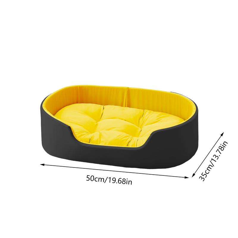 Lit double face pour animaux de compagnie, canapé-lit pour chiot, coussin de couchage pour chat, accessoires pour animaux de compagnie, quatre saisons, lit pour petits et grands chiens