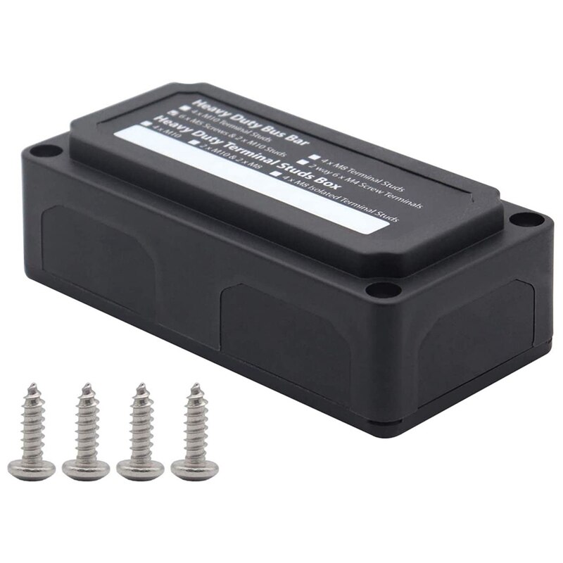 300A Rail Doos Algemene Modificatie Bus Bar Bus Doos Hoge Stroom Doos Terugkeer Heavy Duty Duurzaam Rail Case