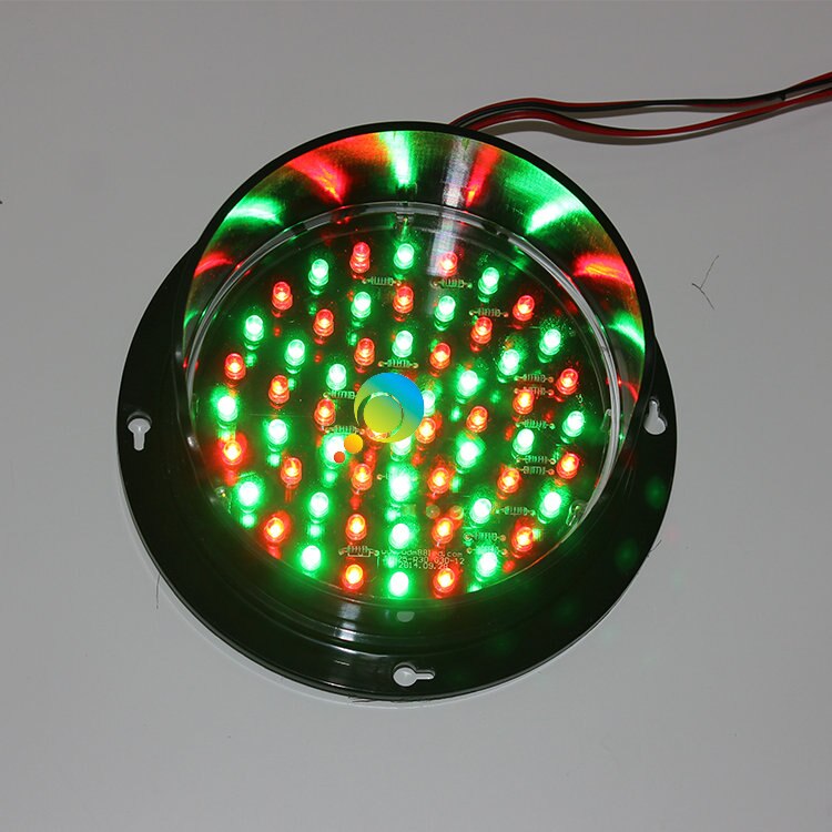 Feu de signalisation bicolore rouge vert, OEM, 125MM, dc 12v ou dc 24v