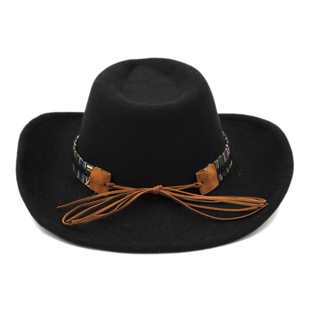 Mistdawn unisex topphatter fast filt fedora hattebånd avlet flat brem jazzhatter trilby panama caps