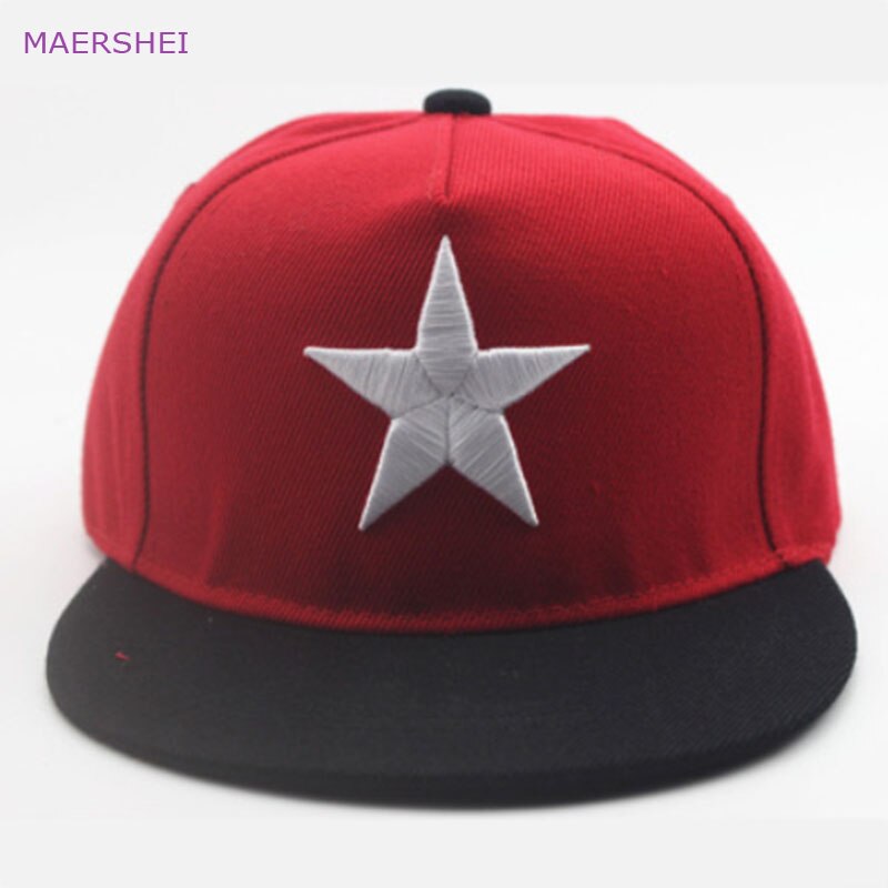 MAERSHEI Children's Big Five Baseball Hat kids caps boy outdoor street dance cap