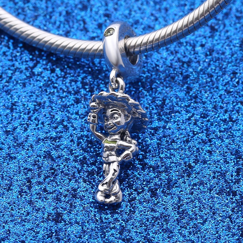 Original 925 Silber Korn Reize Anhänger Kristall Reize passen Armbänder & Armreif DIY Frauen Schmuck Machen