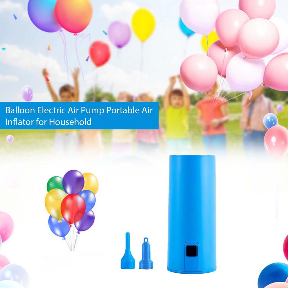 Electric Air Balloon Pump Upgraded Electric Inflator Pump Durable Helium Balloon Pump Portable Balloon Air Blower Balloon Blower
