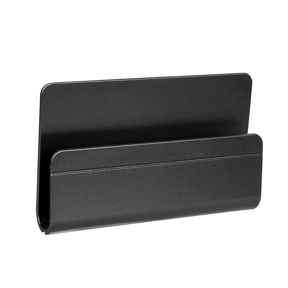 1PC Paste Style Mobile Phone Charging Holder Bracket For IPhone Keyring Wall Mount Stand Universal Practical Wall Storage Shelf: type 3 black grey