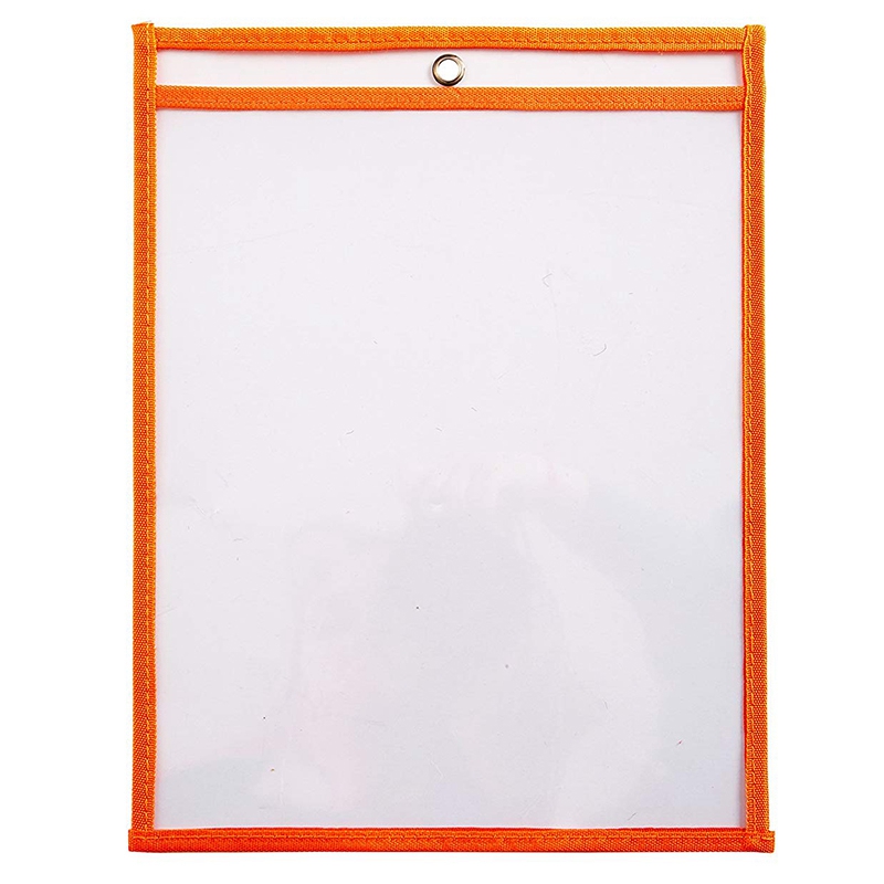 30 poches effaçables à sec multicolores, surdimensionnées 10X13 poches, parfaites pour l'organisation de la classe, poches effaçables à sec réutilisables, T
