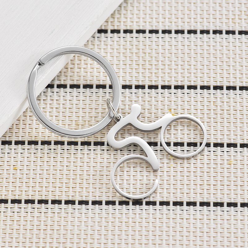 Bransoletka sportowa z plecionego sznurka, modna w 2025 roku, popularna bransoletka z zawieszką rowerem, tenisem, piłką nożną, biżuteria dla przyjaciół, zawodników, prezent.: Platerowane w kolorze czarny pistolet