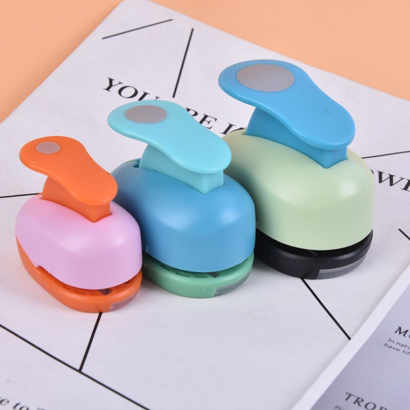 9/16/25mm Circle Round Hole Punch DIY Handmade Paper Scrapbooking Cutter Tool