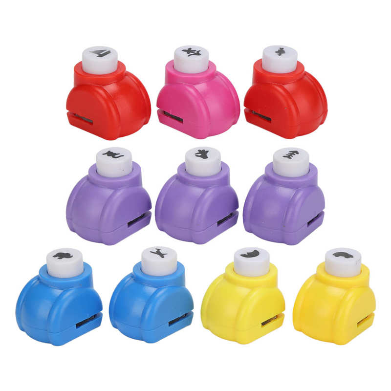 Hole Punches Exquisite Cute Ergonomic Durable Internal Hollow Mini Hole Puncher for Nail Art for Scrapbooking