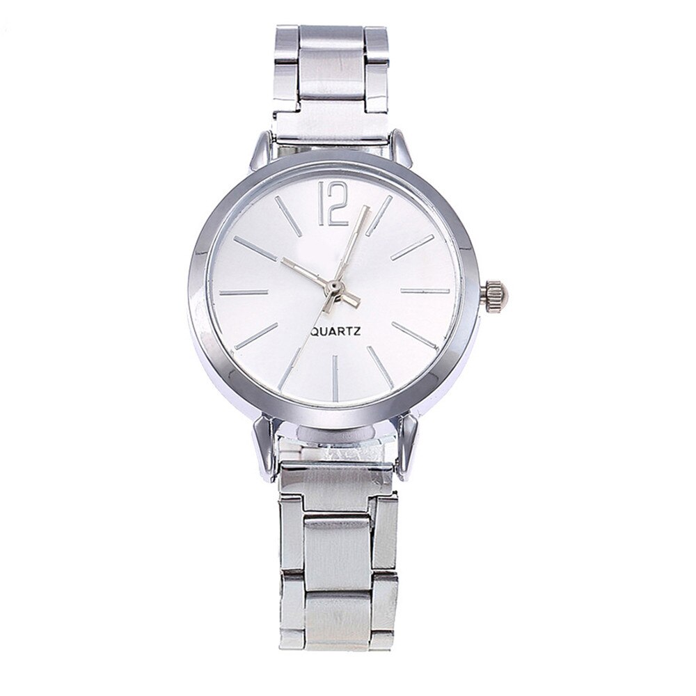 women watches Casual Quartz Stainless Steel Band quartz watch Marble Strap Wrist Watch brand sport ladies clock digital: D