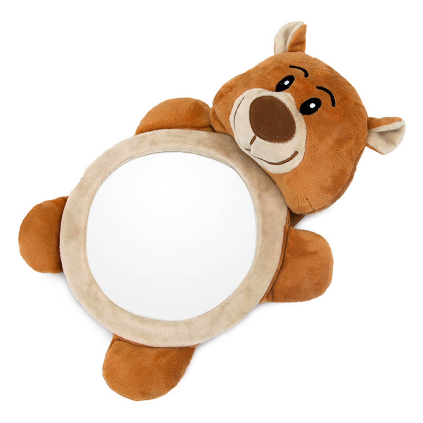 Cute Baby Rear Facing Mirrors Adjustable Safety Car Baby Mirror Back Seat Headrest Rearview Mirror Car Safety For Kids Child