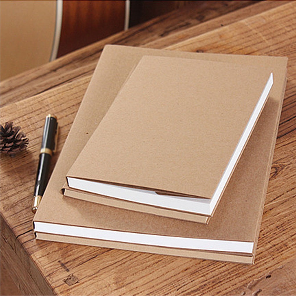 32K 13X19Cm Retro Schets Craft Papier Blanco Notebook Schets Tekening Boek Journal Dagboek Note Briefpapier School kantoor