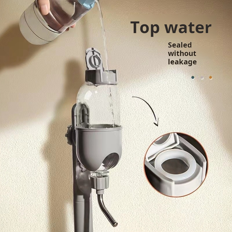 Dispensador automático para mascotas, cuenco antibasculante para perros, botella de agua potable, dispensador de agua para alimentación, hervidor de agua colgante, desmontable