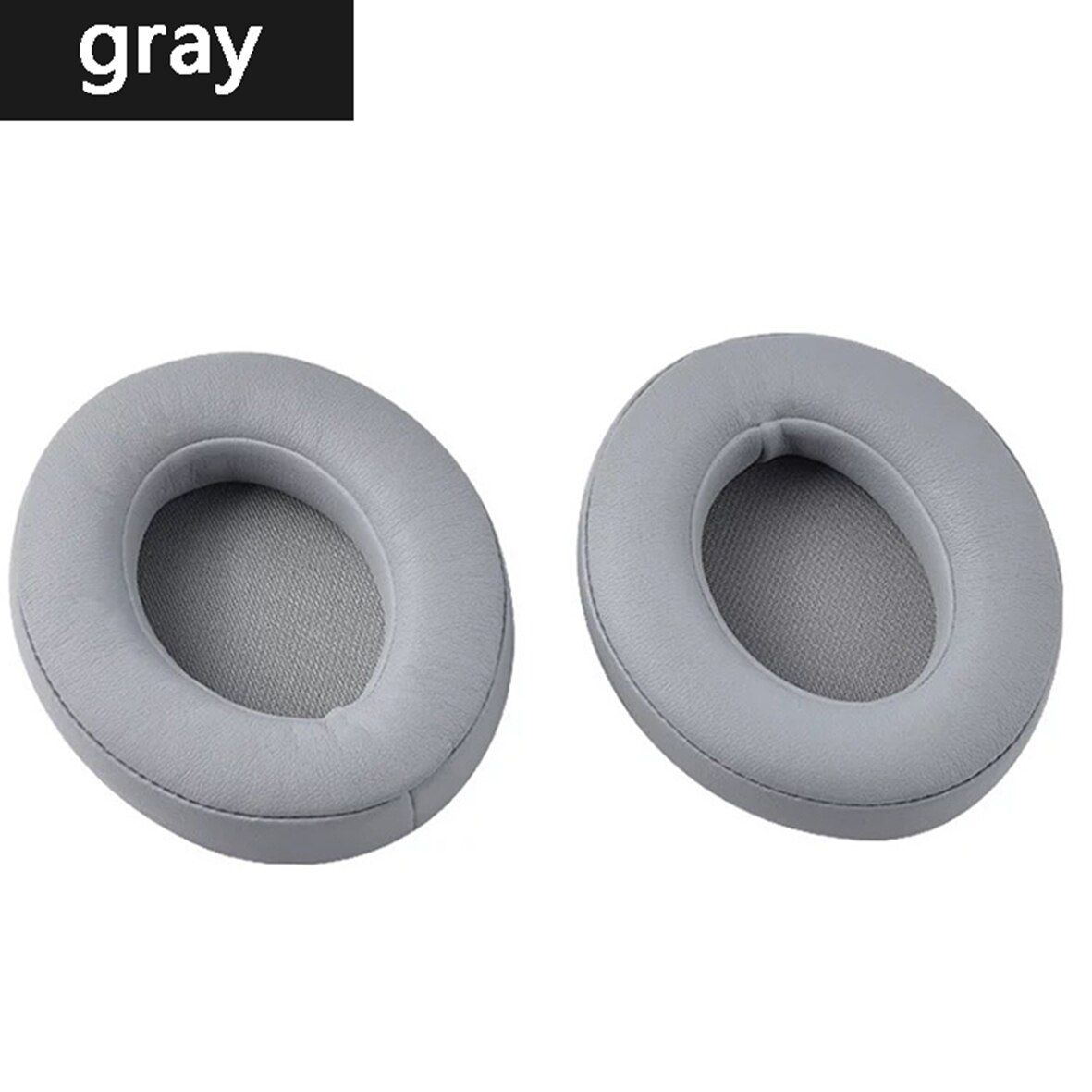 Replacement Earpads Cushions Ear pad for by Studio 2.0 Studio 3 B0500 B0501 Wireless Headset Wired headphones Repair Accessories: gray