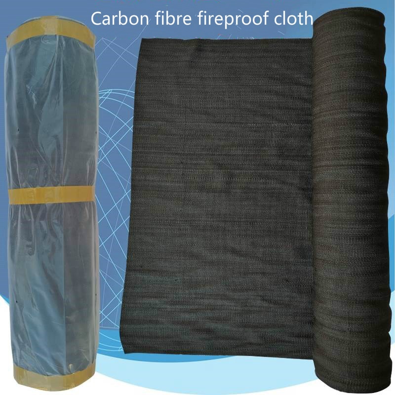 Carbon Fiber Cloth, High Temperature Resistance, Pipeline, Fire Protection, Heat Insulation, Strengthen Welding Furnace Door Wor