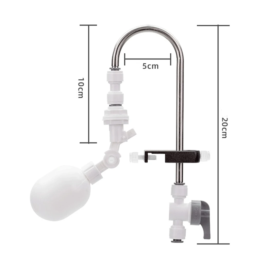 Auto Water Filler Auto-top-Off Water Level Controller with Float Valve Automatic Water Filling Device For Aquarium Fish Tank