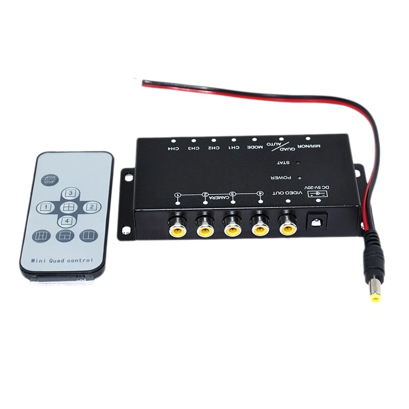 Mini Car 4 Way Camera Video IR Control Parking Cam... – Grandado