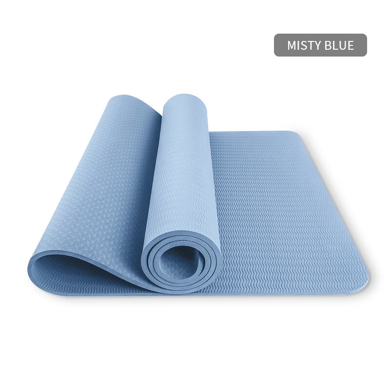 Yoga Mats Widened Thickened Thickness Non-slip 1830*610*6mm Pilates Home Exercises Gym Sports Extra Mat Tasteless Fitness Pad: sku13