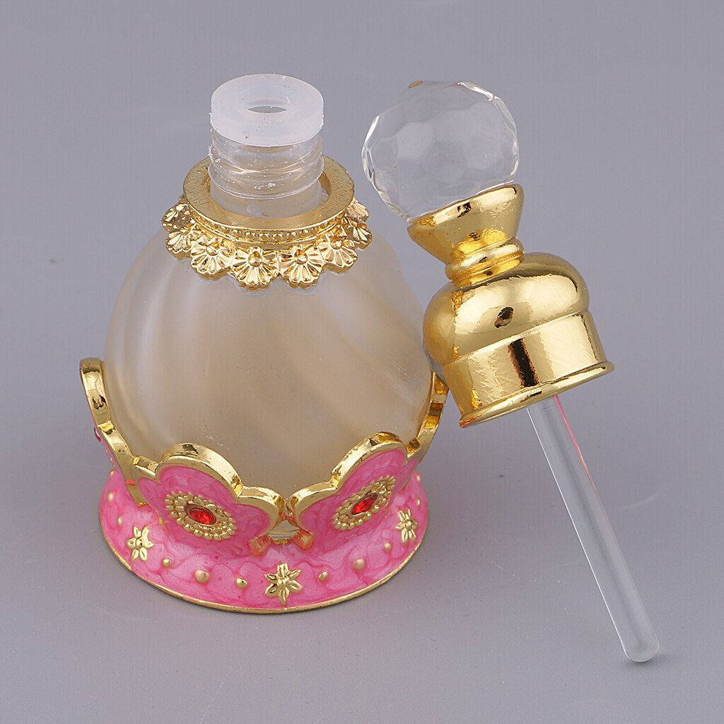 Botella de Perfume vacía Vintage, botellas de Spray de vidrio, rellenables