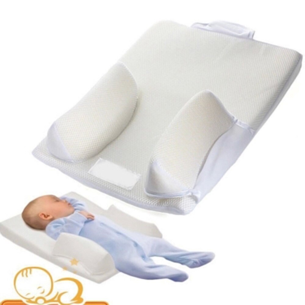 Zuigeling Platte Hoofd Baby Kussen Taille Ondersteuning Anti Roll Baby Pillow Voorkom Flat Head Kussen Baby Kussen Voor Baby &#39;S t0029