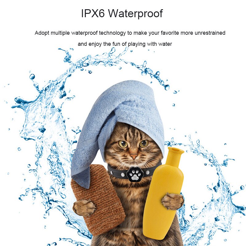 Globale localizzatore accorto animale domestico inseguitore anti-Perso Geofence Gatto Collare Collare di canna Gsm/Gps Wifi localizzatore Impermeabile IP66 per pagina ragnatela/App/Wechat
