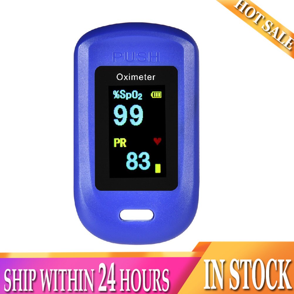Fingertip Pulse Oximeter Digital Finger Oximeter OLED Pulse Oximeter Display Heart Rate Monitor SPO2 PR Pulsioximetro
