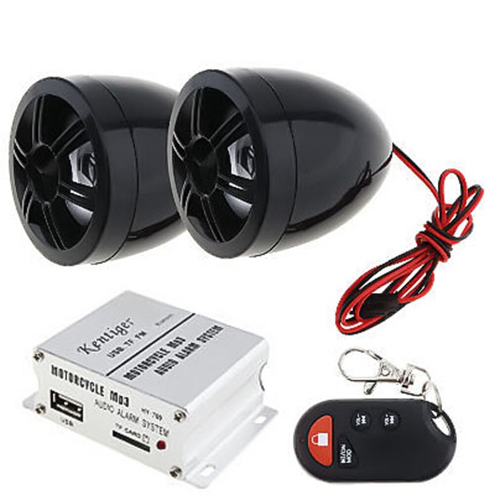 SALES! Motorcycle Motorbike Anti-theft Radio MP3 Audio Player Speaker