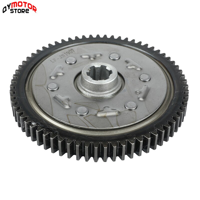 Motorcycle 67 tooths Manual Clutch Primary Gear For LF 125cc Kick Starter lifan125cc Horizontal Engines Dirt Pit Bike