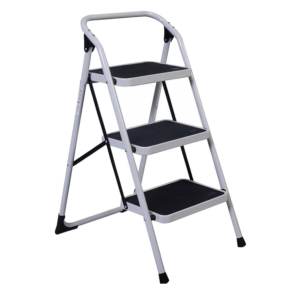 1pc pratique de utile fer échelle ménage échelle échelle en métal pour intérieur usage quotidien à l'intérieur: Default Title