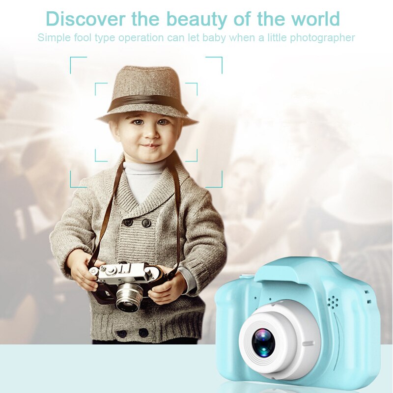 Mini freundlicher freundlicher Kamera Pädagogisches Spielzeug Für freundlicher Baby Geburtstag Digital Kamera 1080P HD Projektion Video Kamera